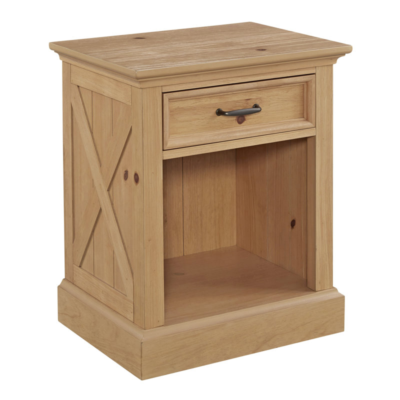 August Grove Belmar 1 Drawer Nightstand Wayfair